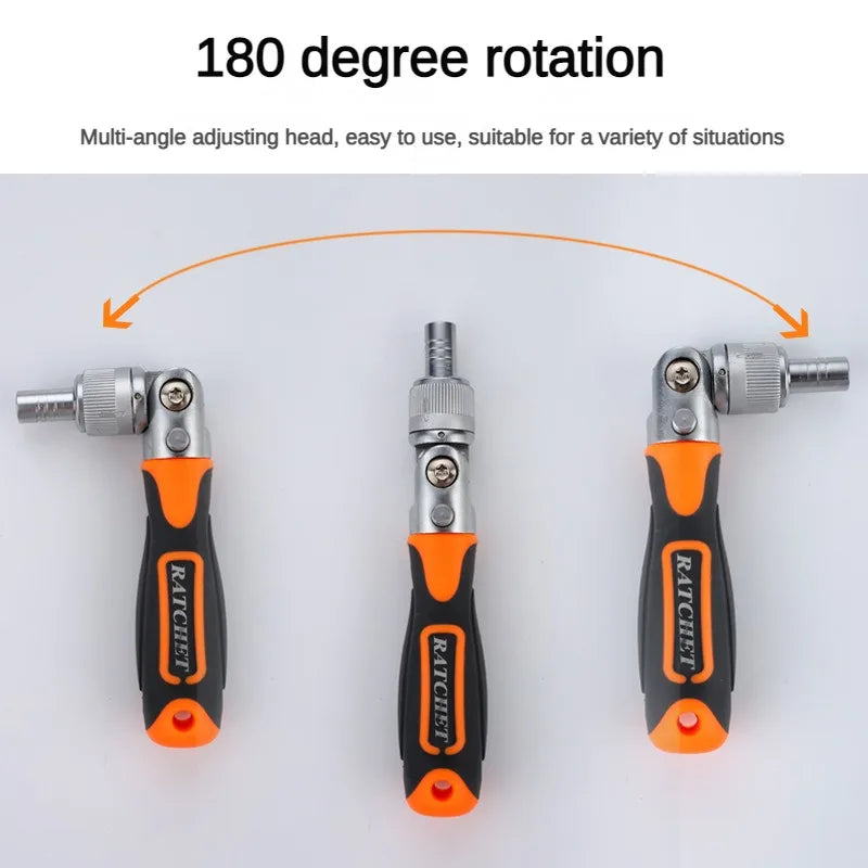 All-in-One 38PCS Motorcycle & Bicycle Tool Set – Portable Professional Repair Kit with Ratchet System