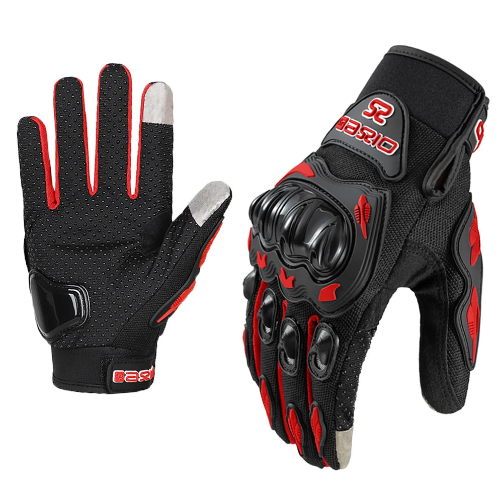 Touchscreen Motorcycle Gloves – Lightweight Breathable Moto Racing Gloves
