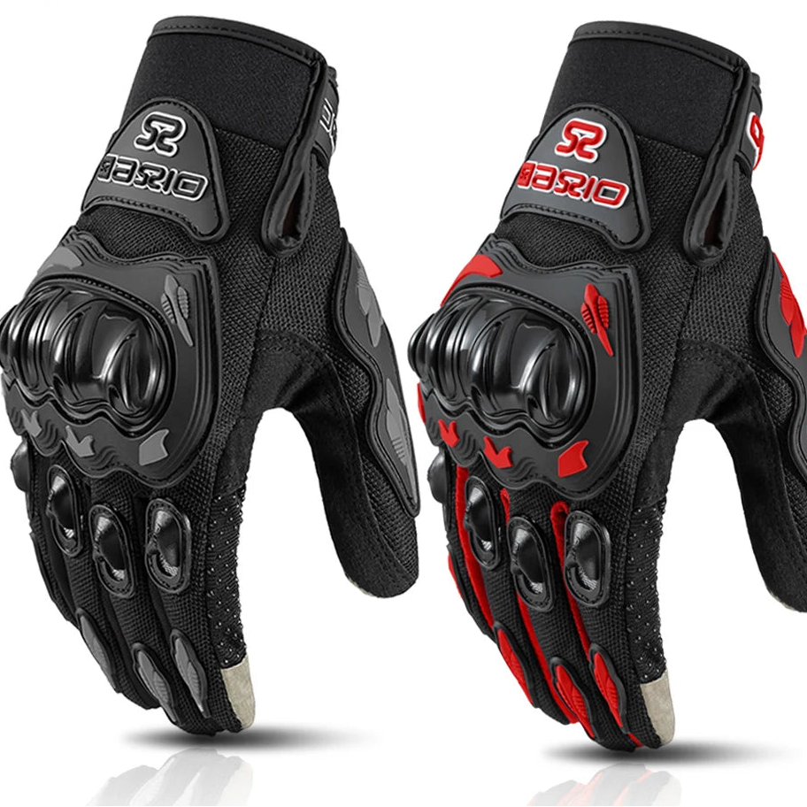 Touchscreen Motorcycle Gloves – Lightweight Breathable Moto Racing Gloves