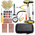 Roadside Tire Repair Kit for Car & Motorcycle – Quick Emergency Puncture Plug & Sealant Tool Set
