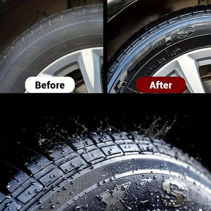 Tire Repair & Shine Wax – Prevents Cracks & Fading
