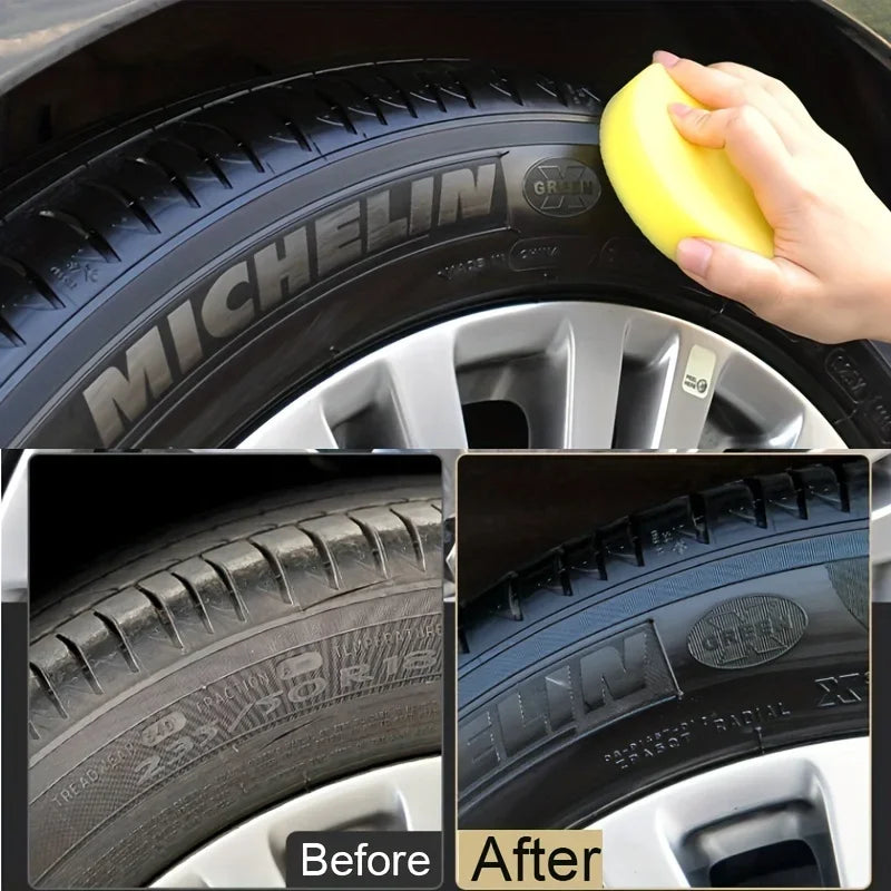 Tire Repair & Shine Wax – Prevents Cracks & Fading