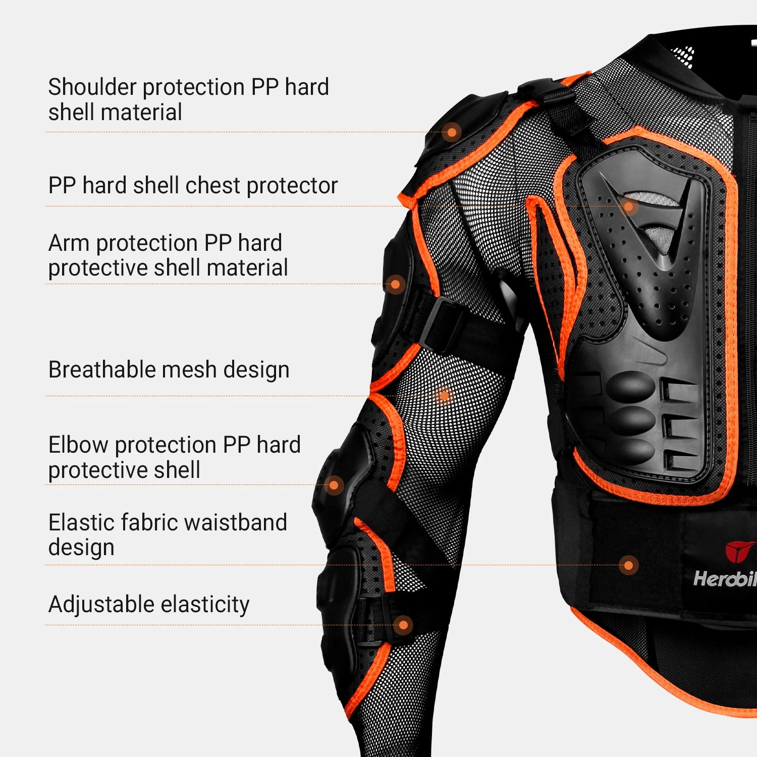 Full Body Motorcycle Armor Jacket – Ultimate Riding Protection